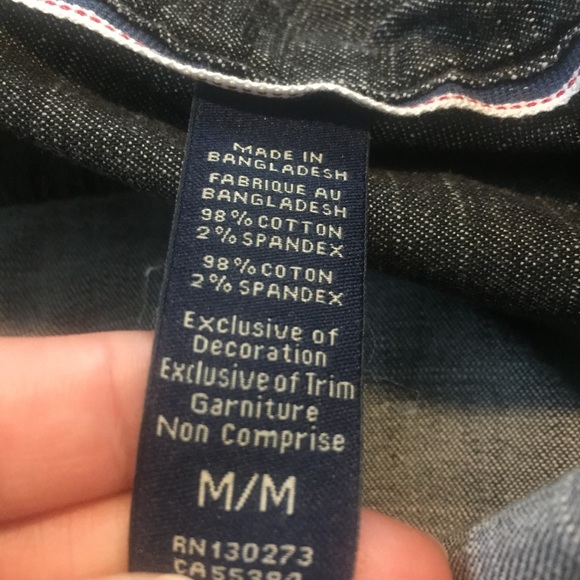 Men’s Wrangler snap button long sleeve shirt. Med - Picture 9 of 9